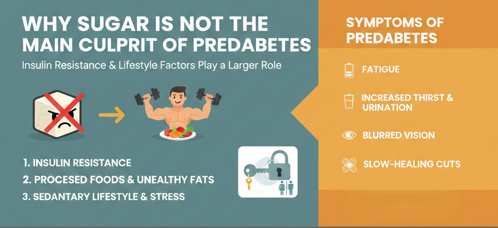Why Sugar is not the Main Culprit of Prediabetes