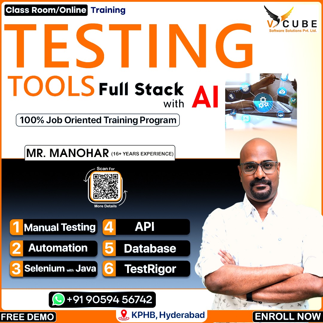 Best testing tools institute in hyderabad