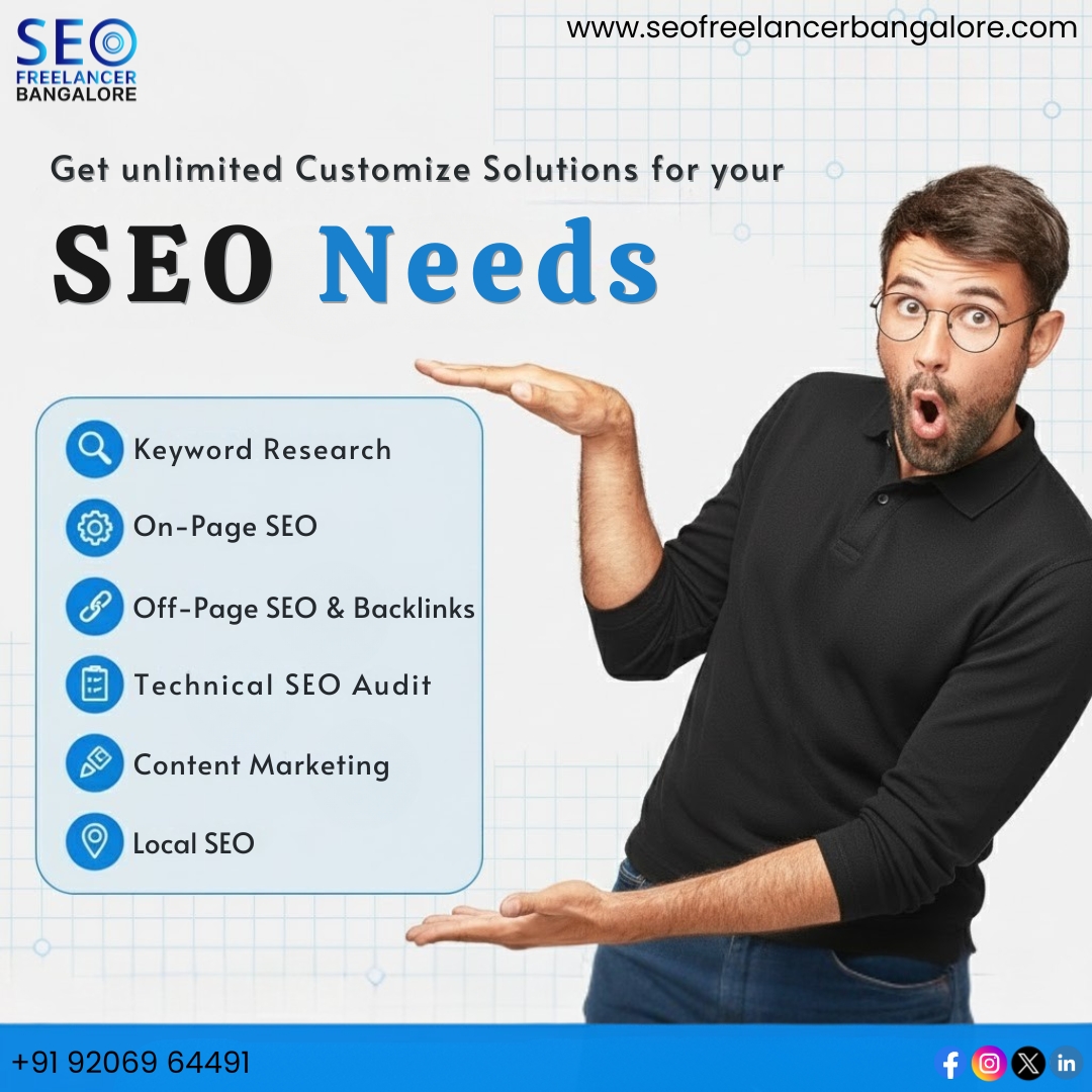 Boost Your Online Visibility with an Experienced SEO Freelancer in Bangalore | Seofreelancerbangalore.com