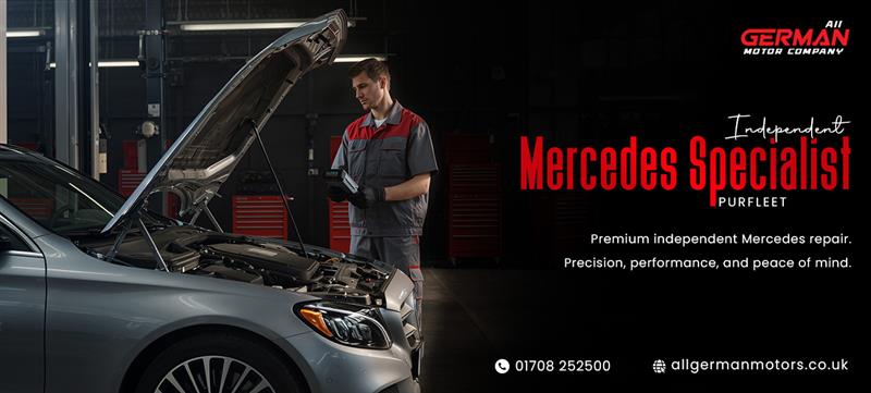 Certified Mercedes technician in Purfleet