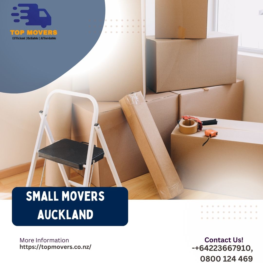 Why is Top Movers the best choice for small movers auckland?