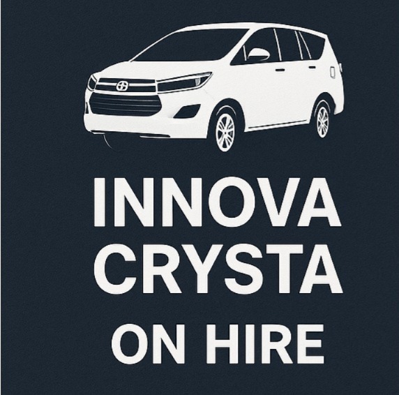 Innova Crysta on Hire in delhi