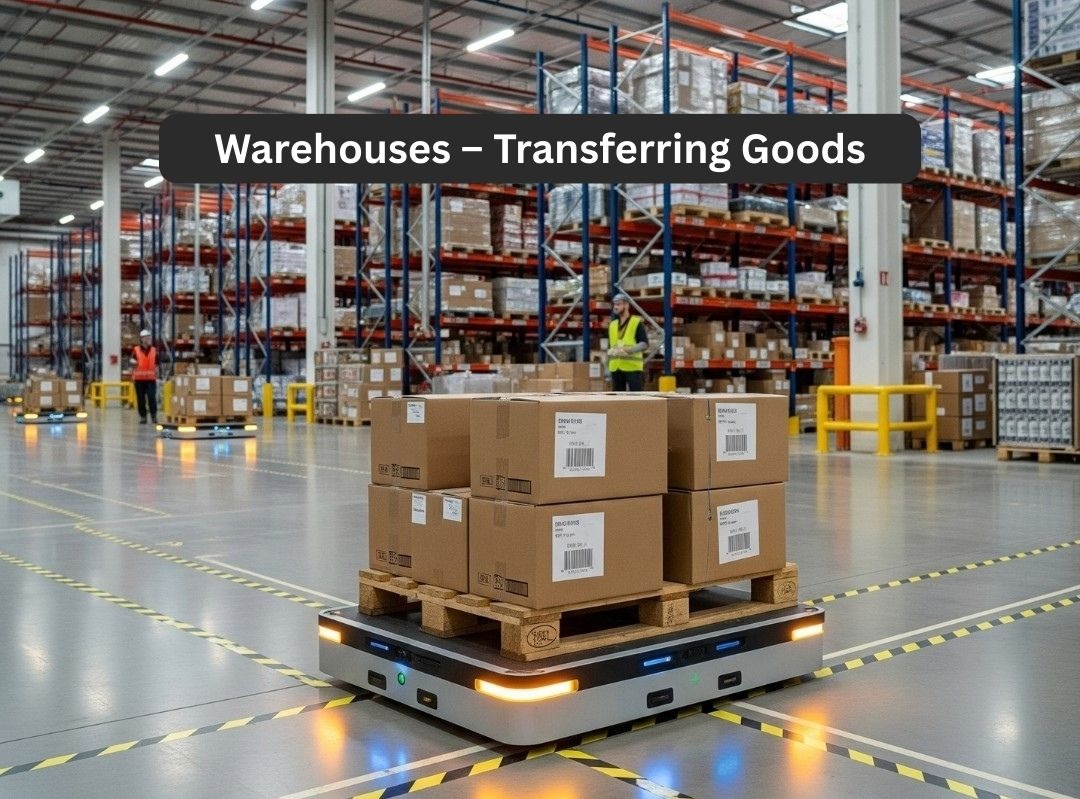 Reliable Automated Goods Vehicle For Industrial Productivity