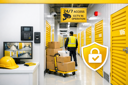 Storage Units in Dubai with 24/7 Access: Security, and Rules