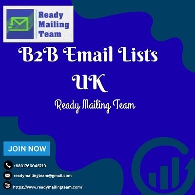 Connect with Key Decision-Makers Using Ready Mailing Team’s B2B Email Lists UK