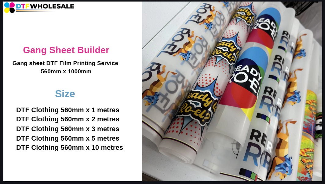 Gang Sheet Builder for Bulk DTF Printing