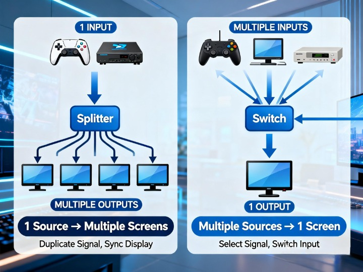 What Is an HDMI Splitter? A Buyer’s Guide for Beginners