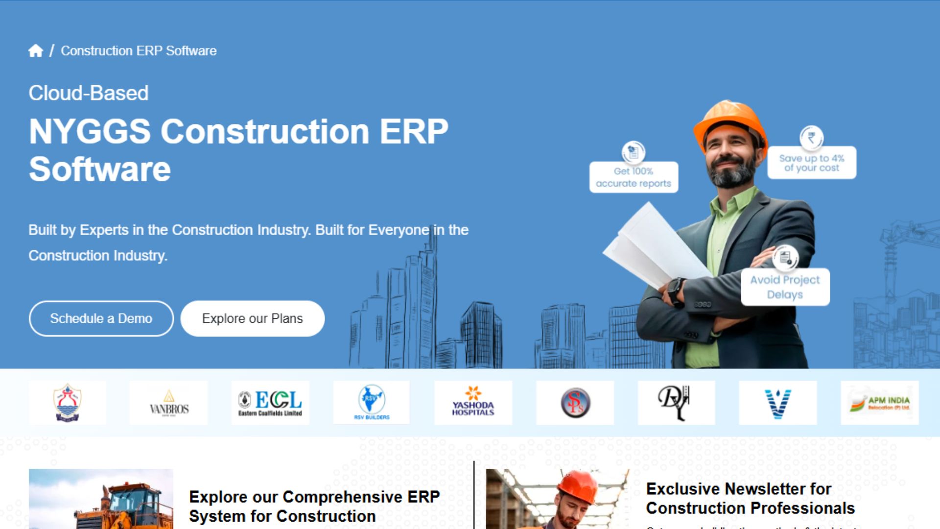 8 Best Construction ERP Software in India for 2026
