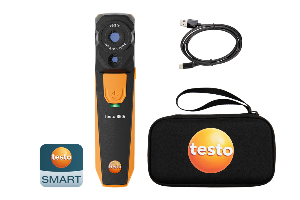 Testo 860i Kit – Advanced Thermal Imaging for Smartphone Inspections