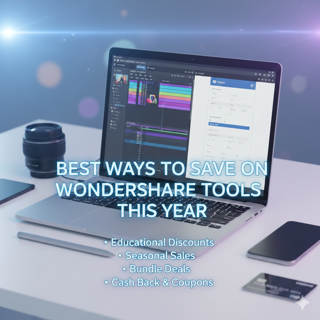 Best Ways to Save on Filmora, PDFelement & Wondershare Tools This Year
