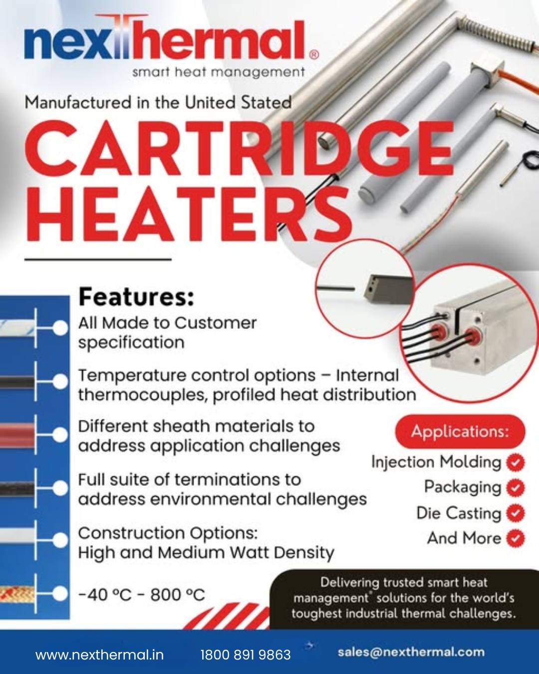 Industrial Temperature Sensors - Why Process Reliability Is Determined by Manufacturing Accuracy - nexthermal