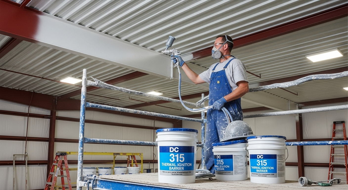 New Trends in DC 315 Thermal Ignition Barrier Paint Applications