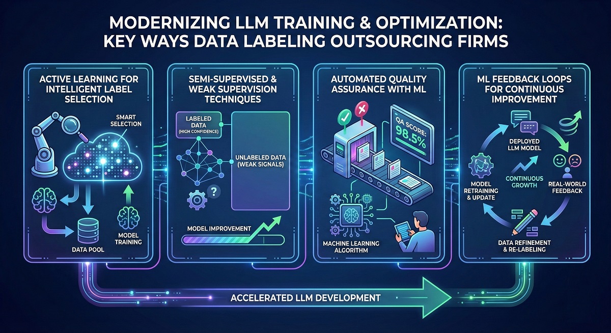 ML-Assisted Data Labelling Services: Keystone for Large Language Model Training