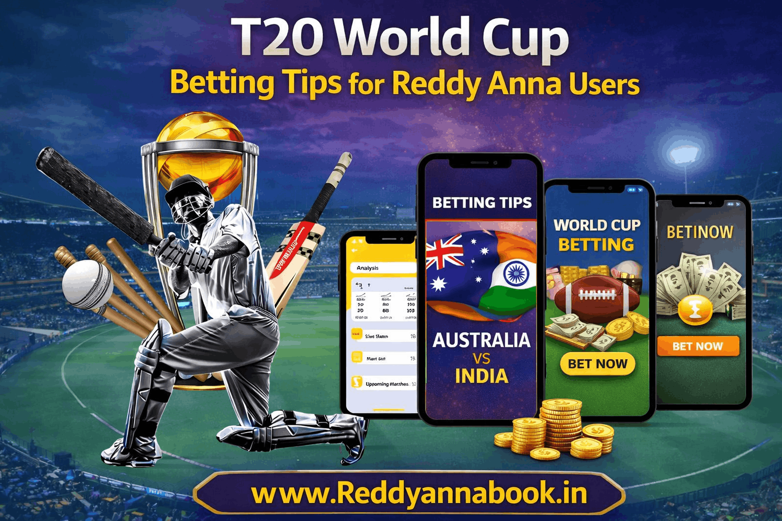Boost Your Wins with These T20 World Cup Betting Tips for Reddy Anna Users