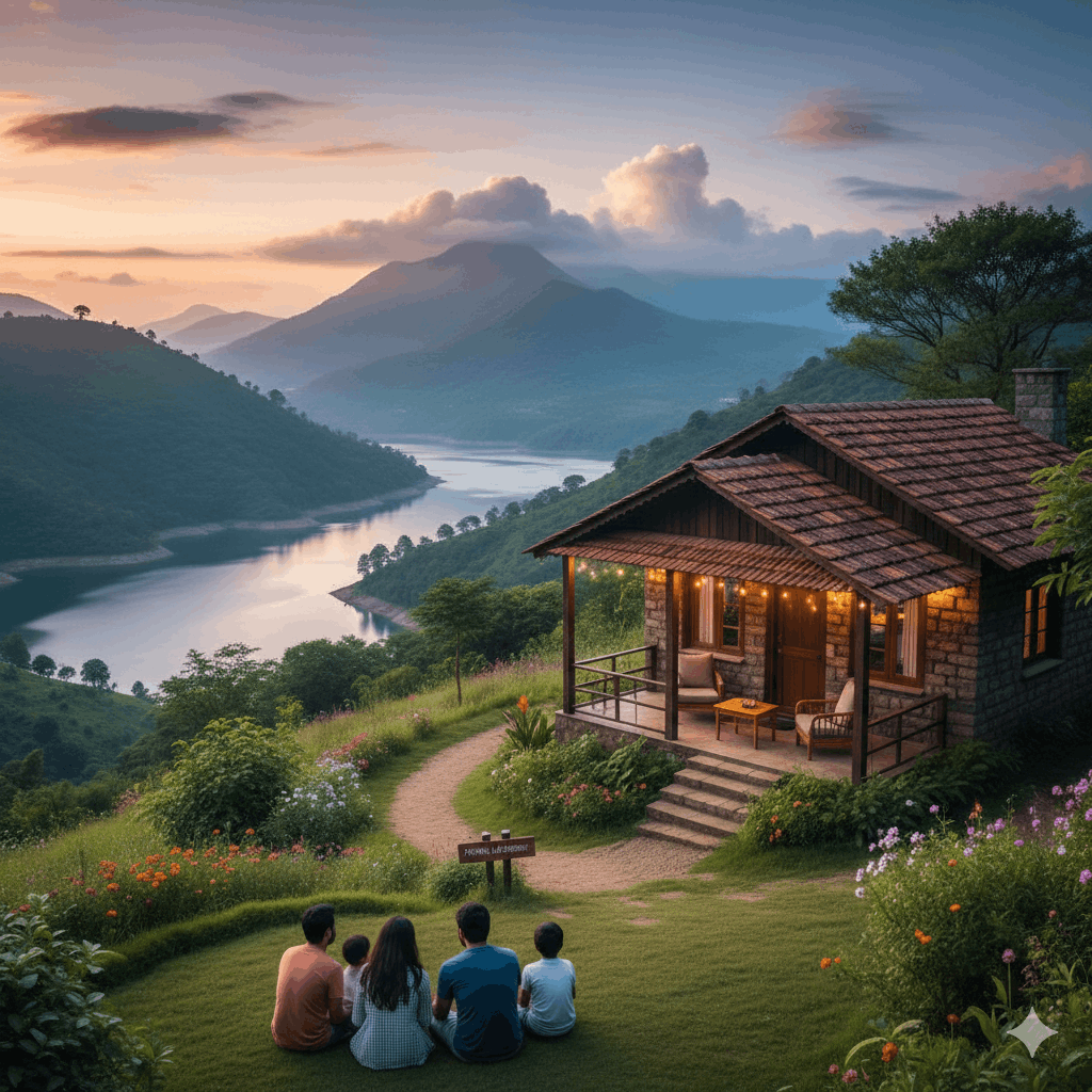 best resorts near pawna lake with campfire experience