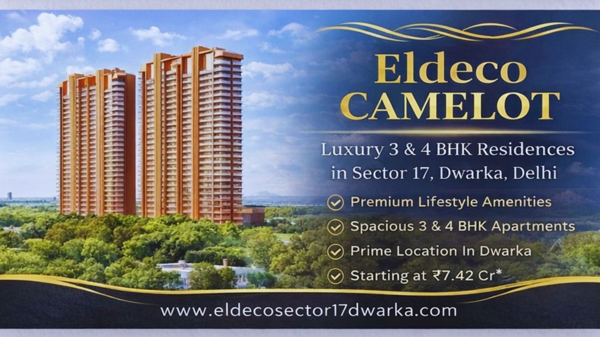 Eldeco Camelot at Sector 17, Dwarka, Delhi