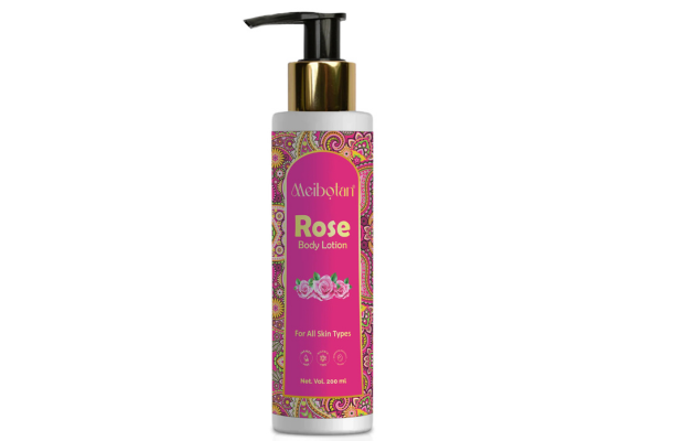 Meibotan Rose Body Moisturizer Lotion for All Skin Types – Nourish, Hydrate & Glow Naturally