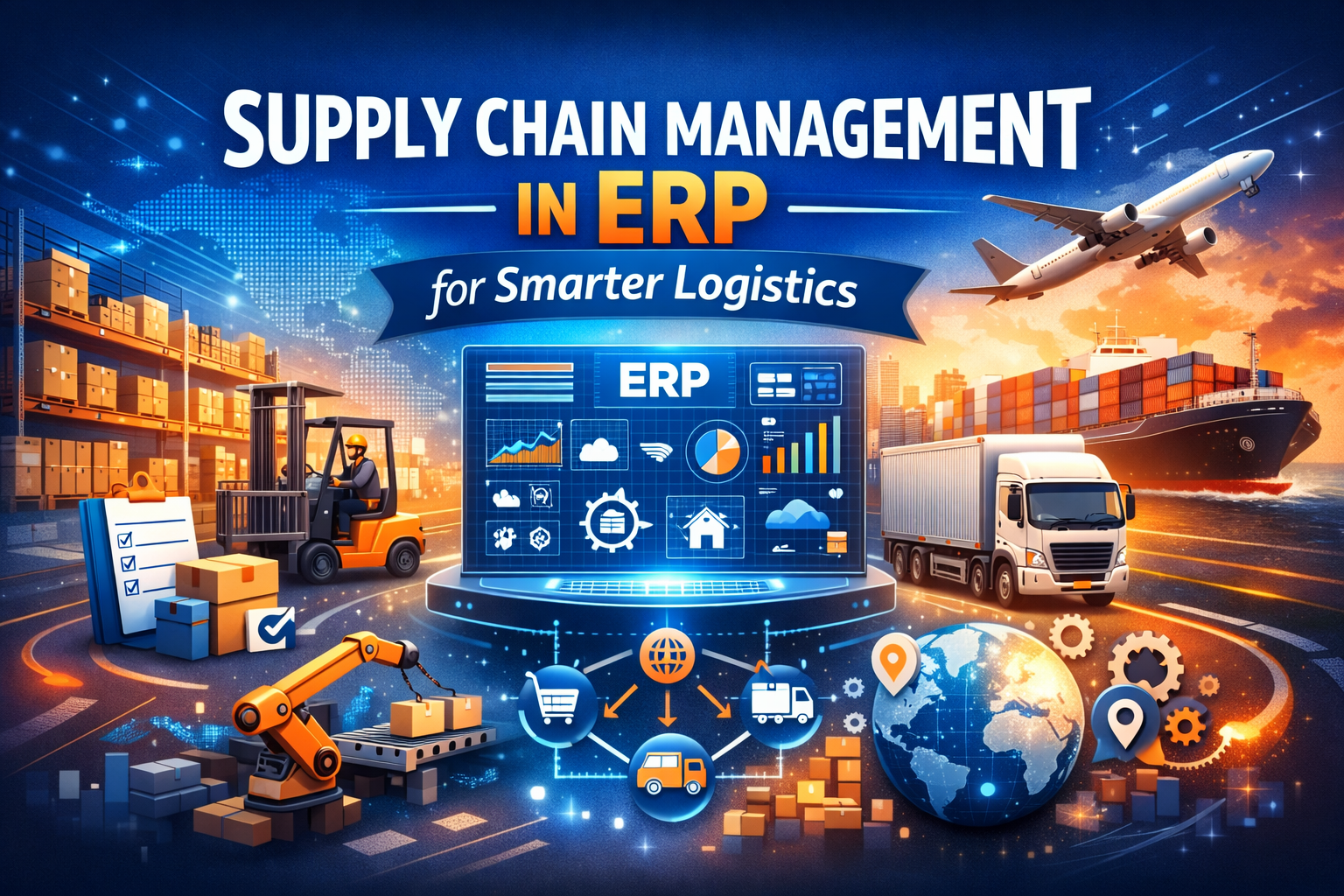 Supply Chain Management in ERP for Smarter Logistics