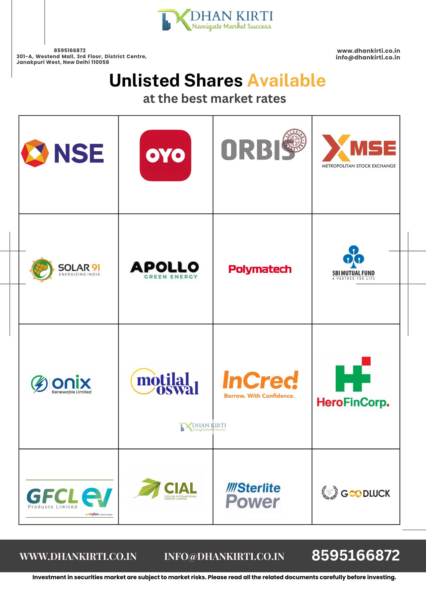 Buy Unlisted shares image
