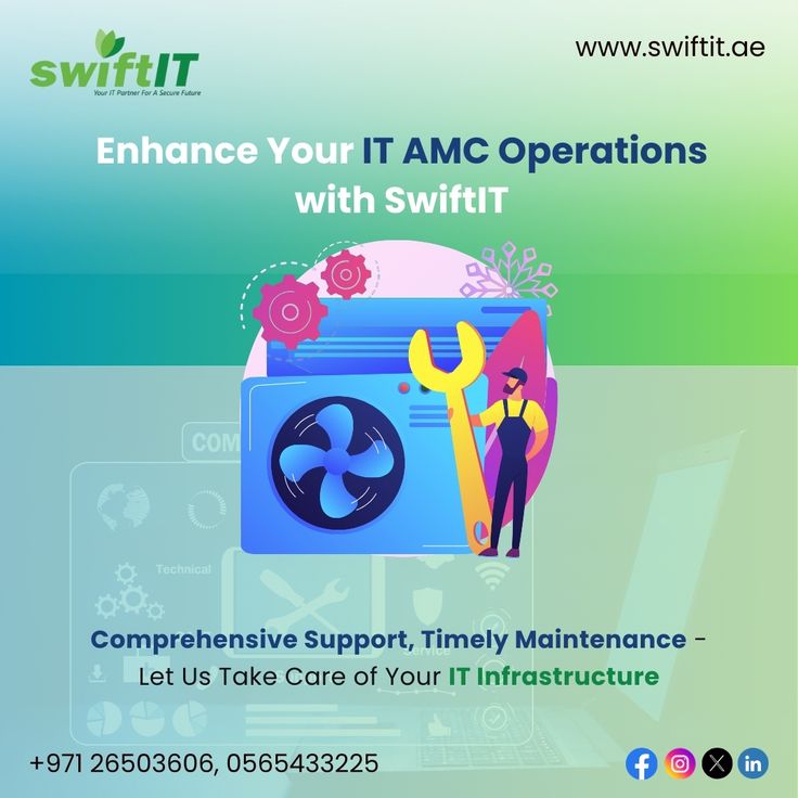 Why IT AMC Services in Abu Dhabi Are Essential for Business Growth - Swiftit.ae