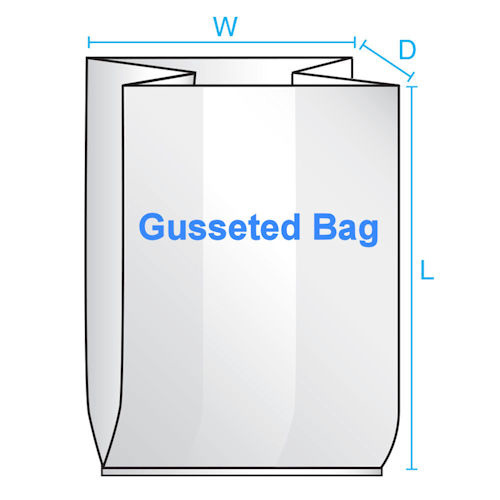 What is a gusseted bag?
