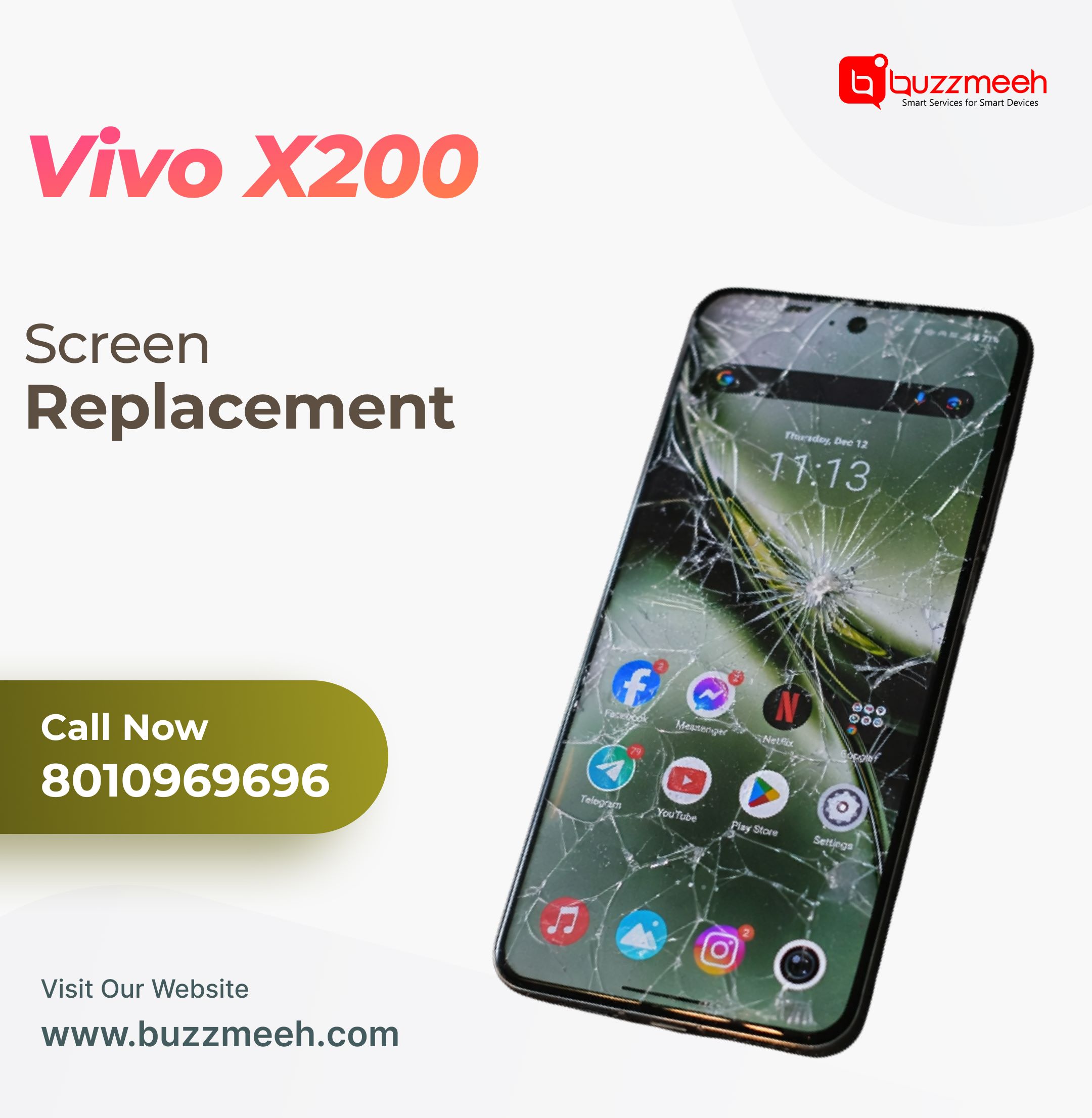 Vivo X200 Pro Screen Replacement Cost in Delhi – Complete Price Guide (2026)