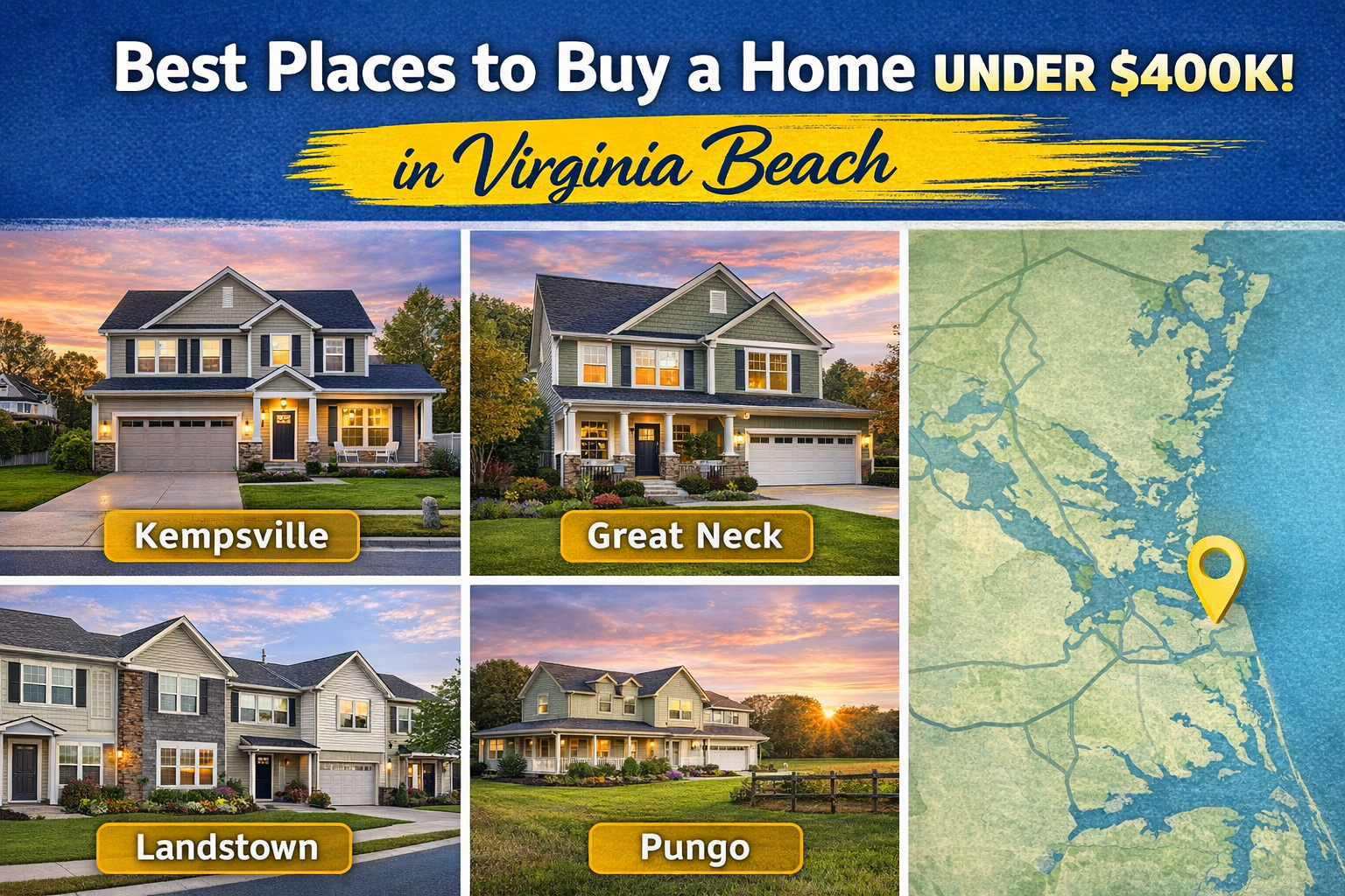 Just Listed: Beautiful Houses for Sale Near You Under $400k