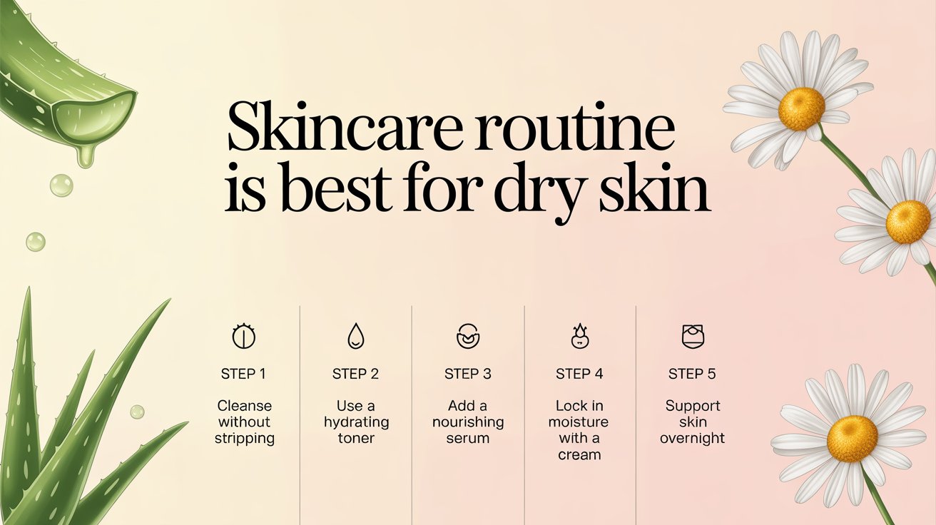 Skincare Routine Is Best for Dry Skin