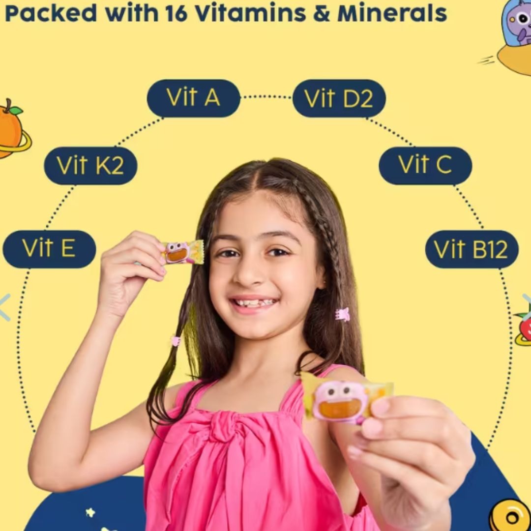 SuperTots Multivitamin Gummies: Essential Nutrients for Growing Kids