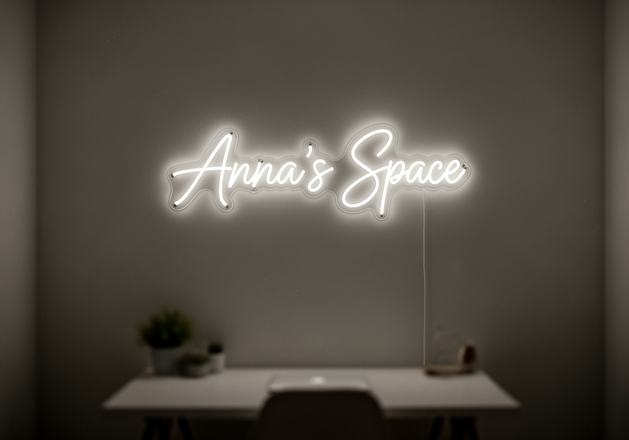 Personalized LED neon sign