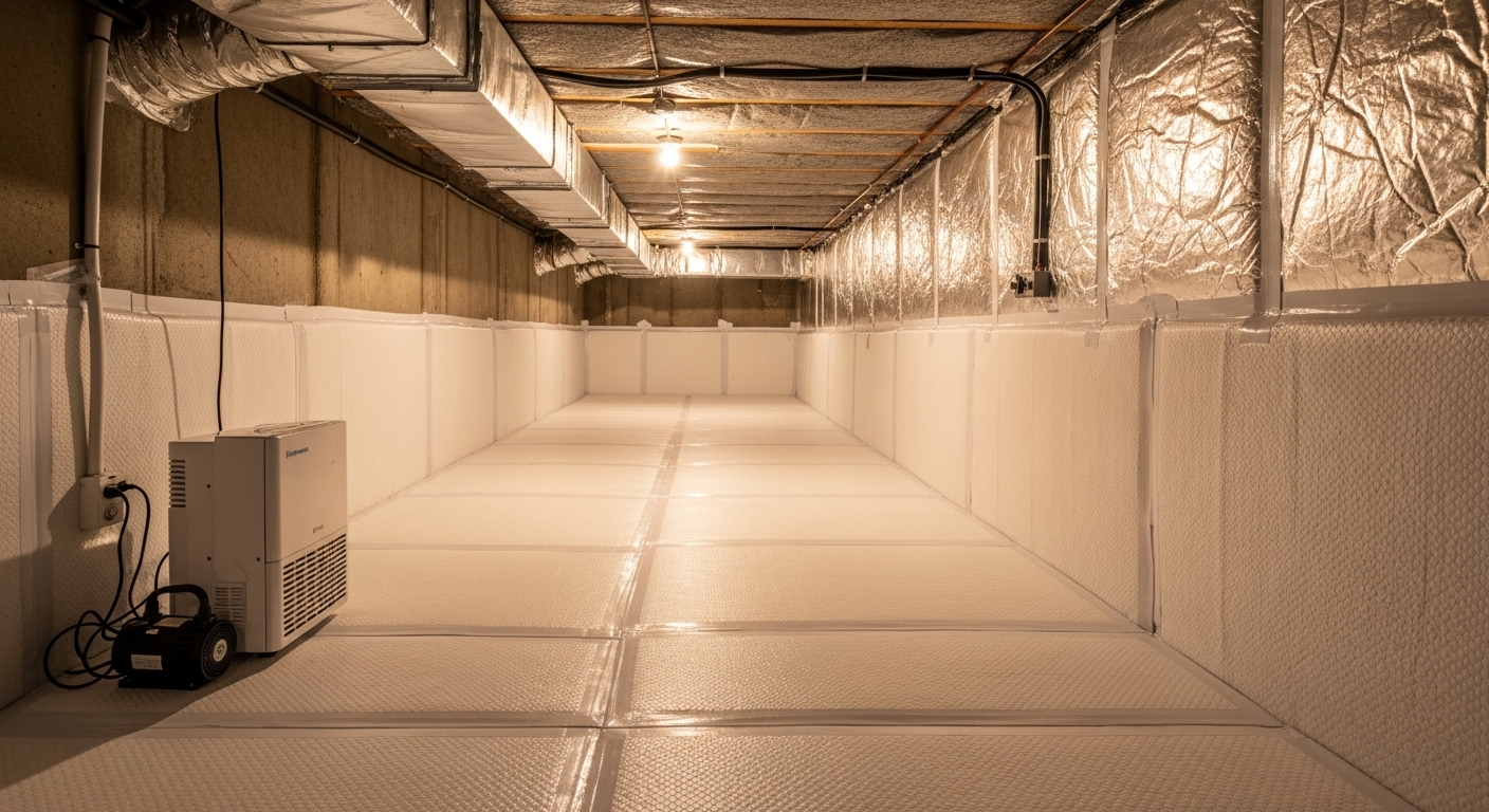 6 Key Benefits That Come with Crawlspace Encapsulation