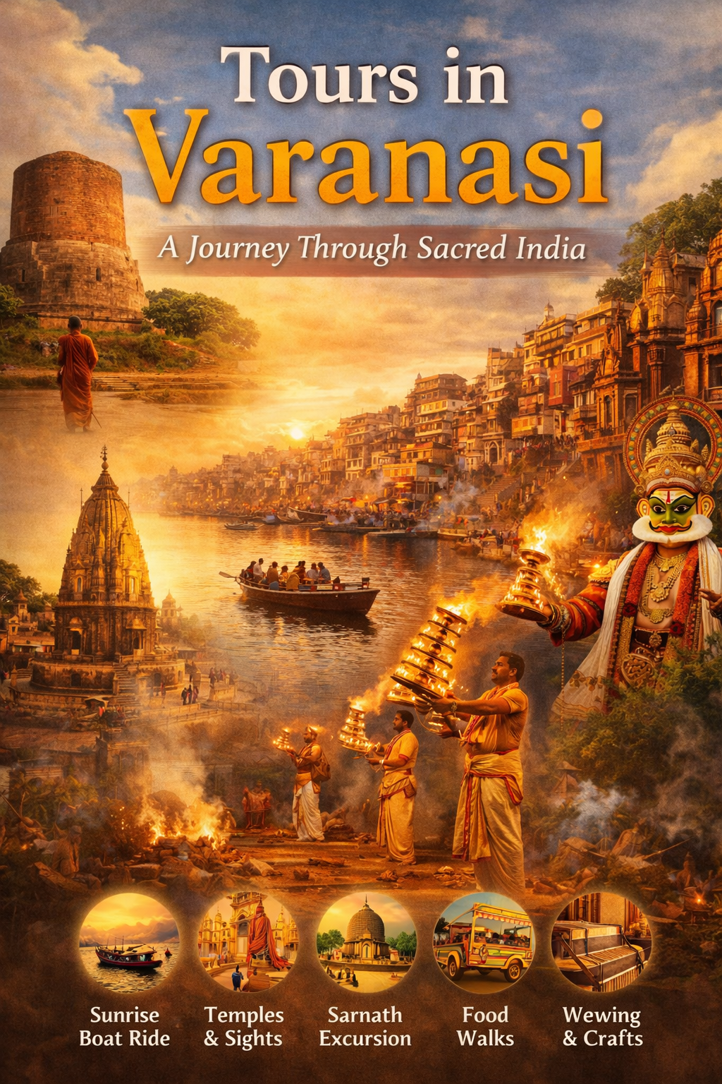 Explore Varanasi in One Day with Local Tour