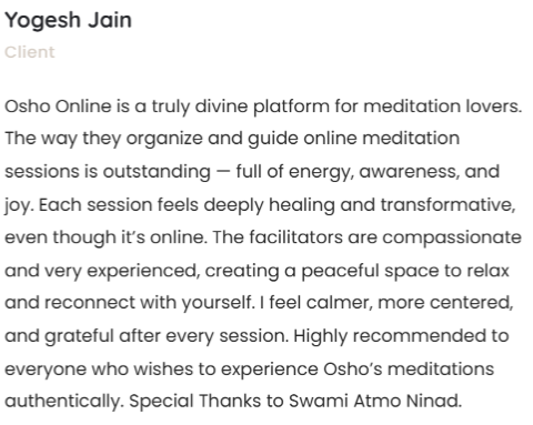 The Real Power of Osho Meditation Centre & Osho Hindi Therapies You Shouldn’t Ignore