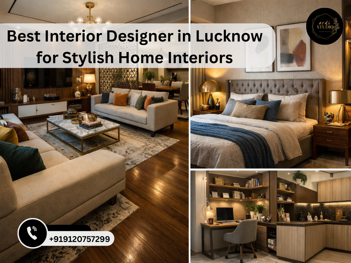 Best Interior Designer in Lucknow for Stylish Home Interiors