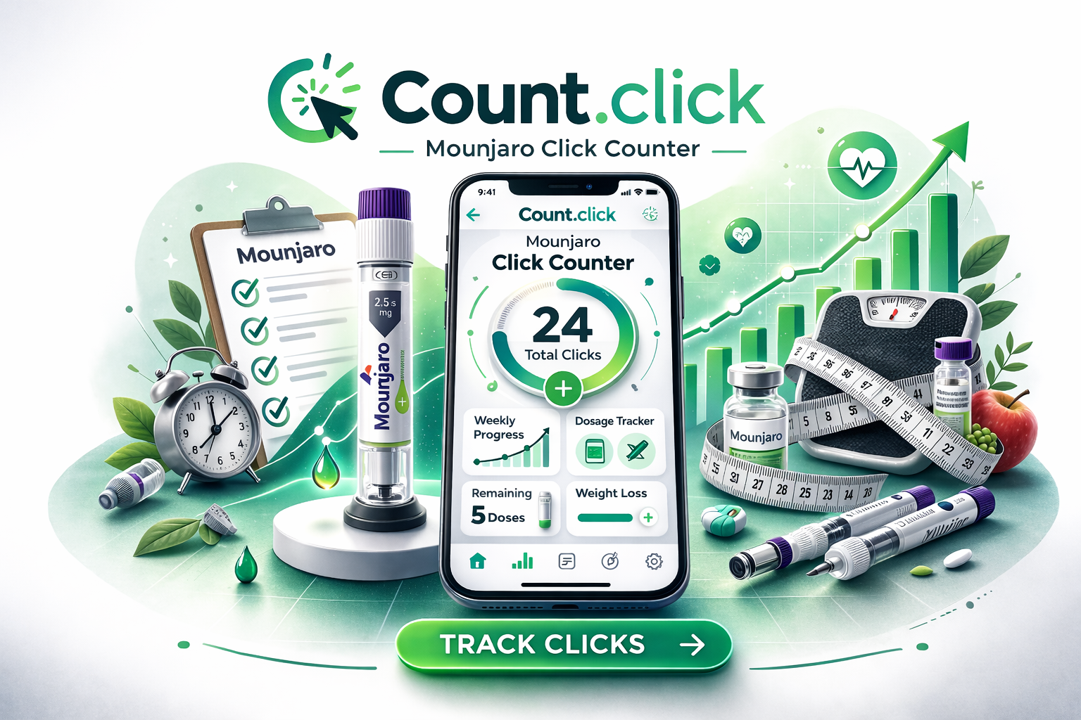 Mounjaro Click Counter: Track Doses Accurately with Count Click