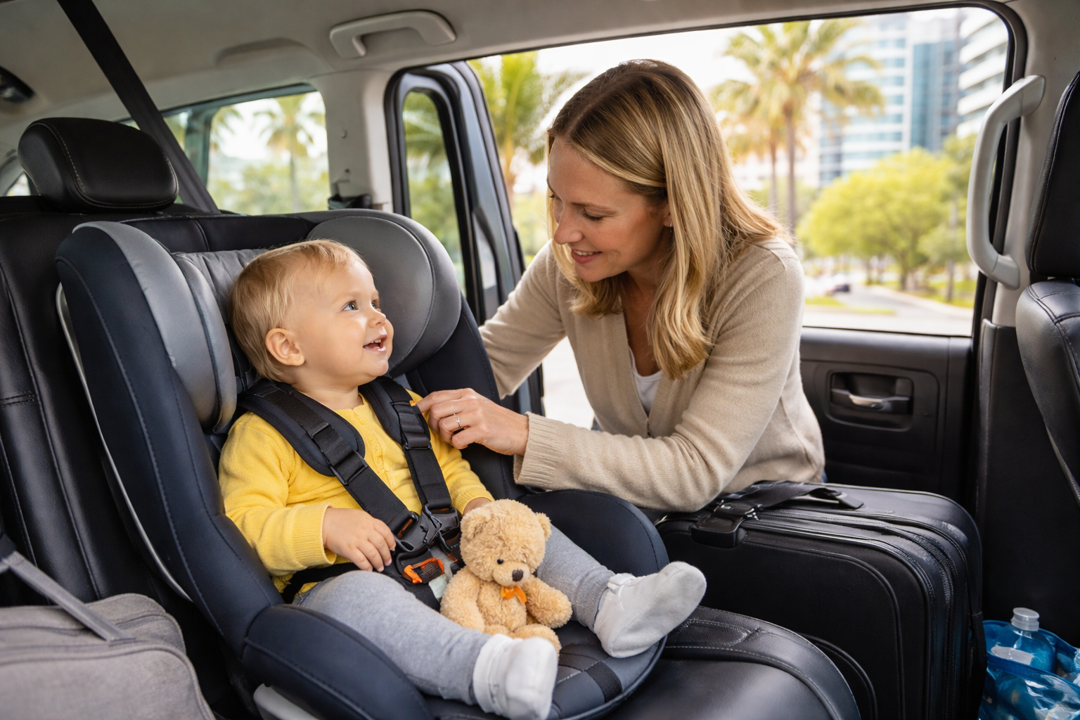 taxi with baby seat melbourne