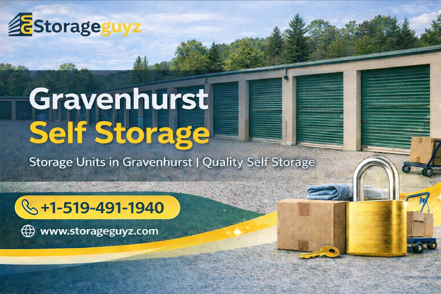 Smart & Secure Storage Solutions in Ontario: Gravenhurst Self Storage, Self Storage Fort Erie & Self Storage Port Colborne