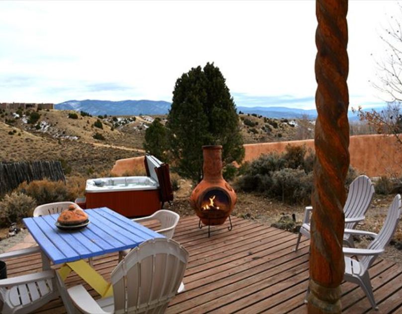 Mountain cabin retreat in New Mexico