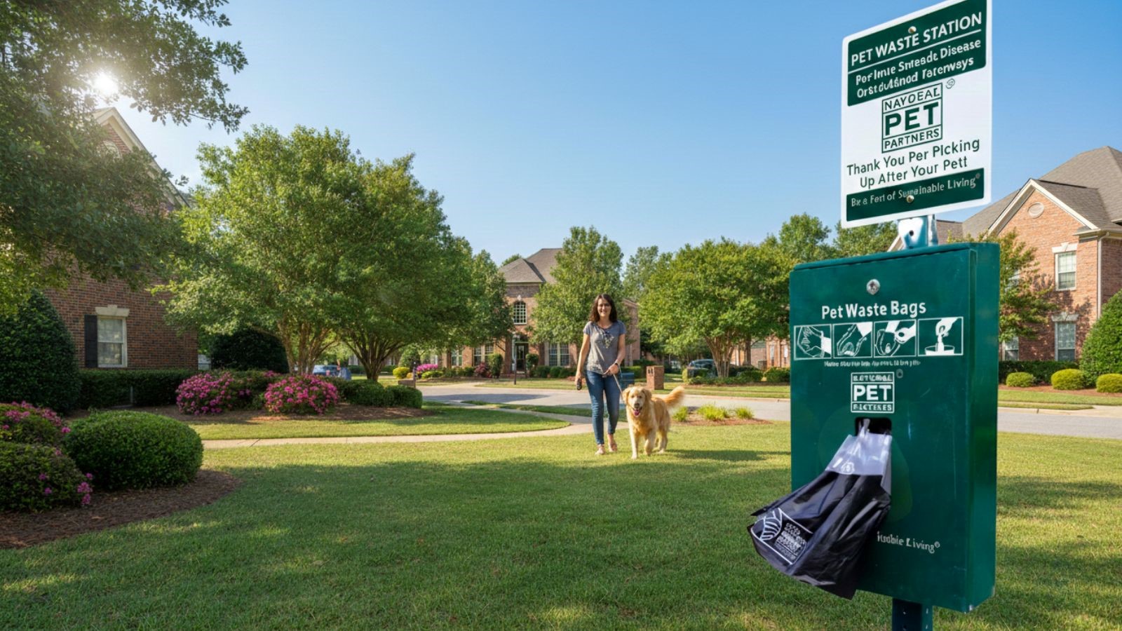 How Clean Pet Waste Stations Improve Resident Satisfaction in HOAs