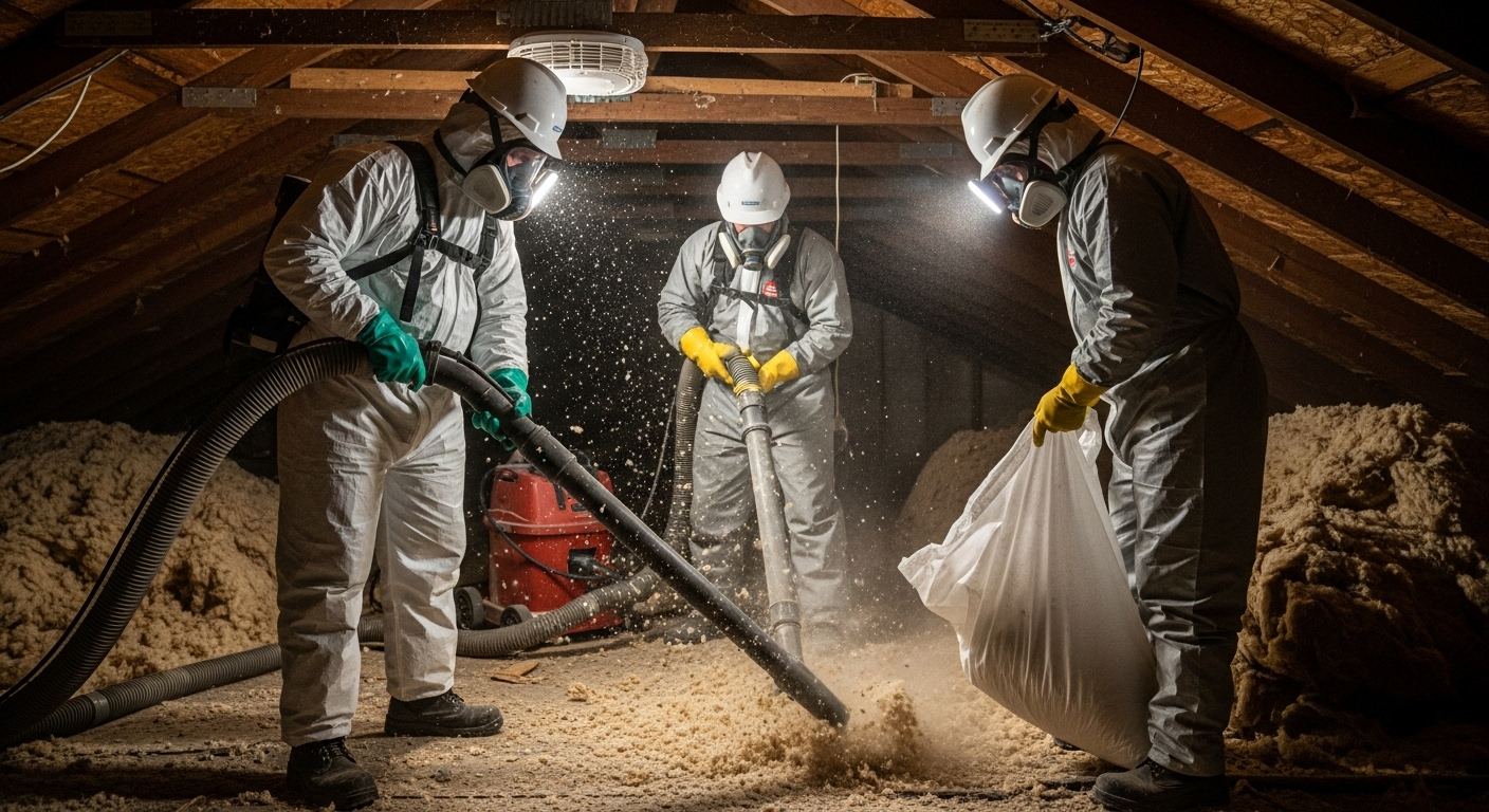 Why Insulation Removal Is Essential For Allergy Sufferers