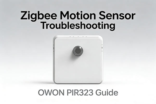 Zigbee motion sensor showing common problems such as false triggers and missed detection in smart home automation