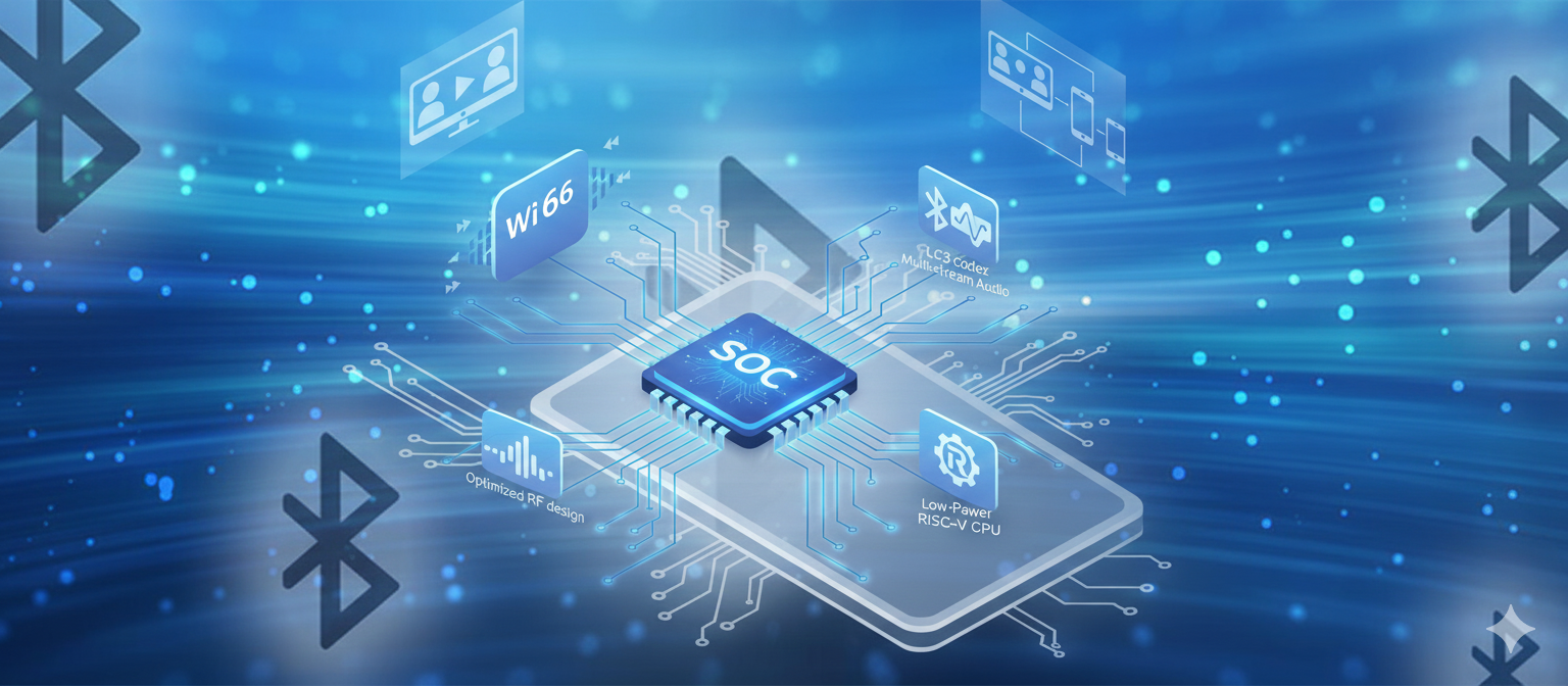 Next-Gen Dual-Band Wi-Fi 6 + Bluetooth SoCs: Powering the Future of Wireless Connectivity