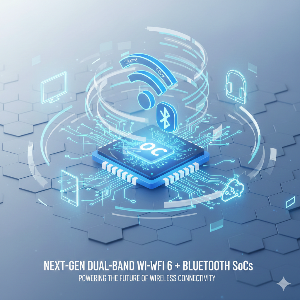Next-Gen Dual-Band Wi-Fi 6 + Bluetooth SoCs: Powering the Future of Wireless Connectivity