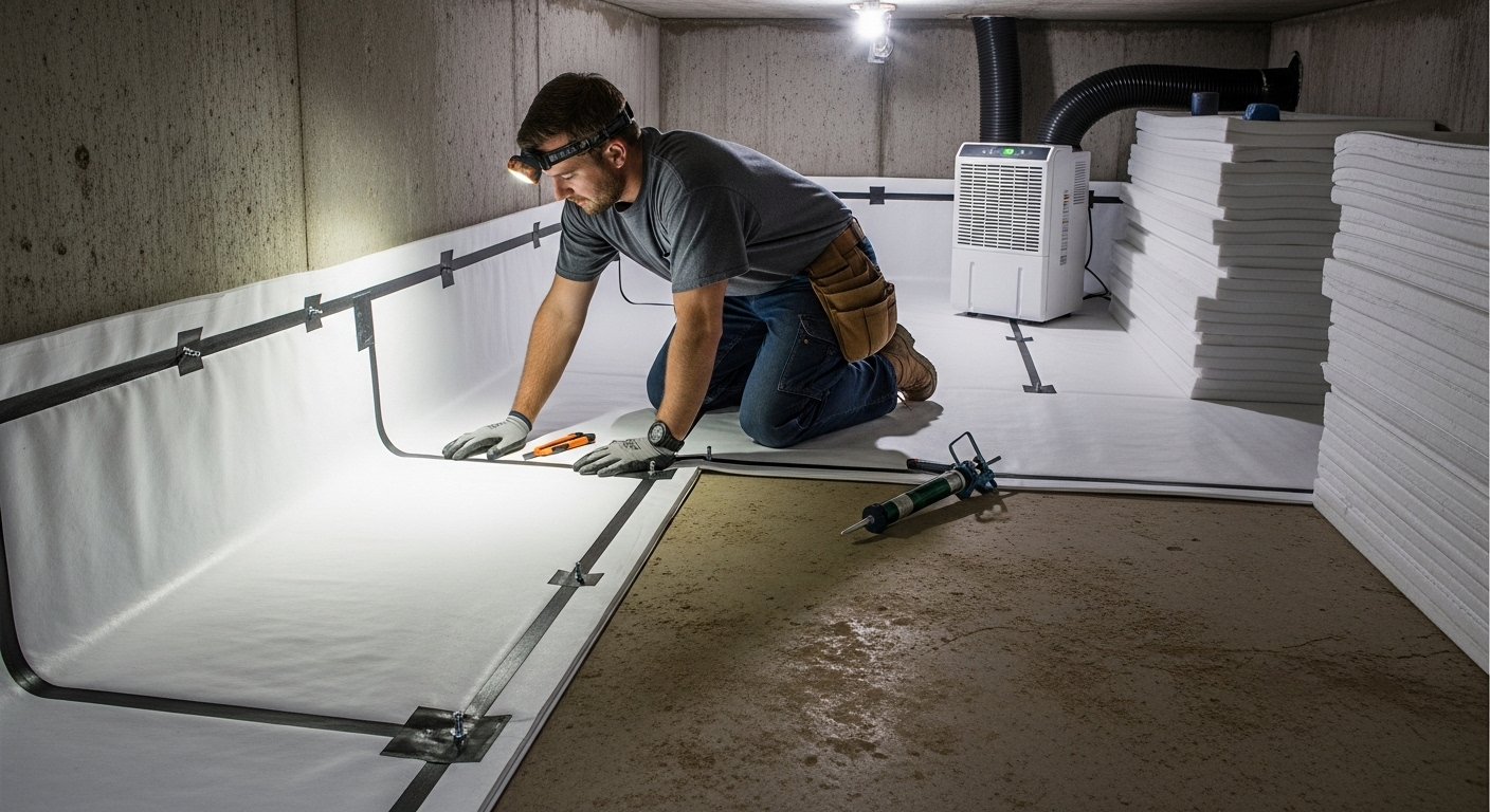 Common Problems Solved Through Crawl Space Encapsulation