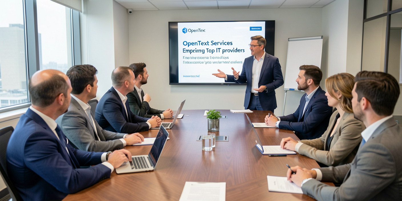 How OpenText Services Empower Top IT Solution Providers to Deliver Enterprise Success