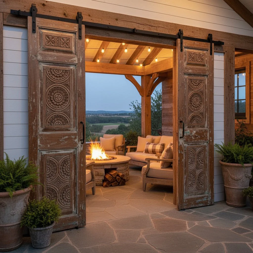 Mid century Rustic farmhouse decor