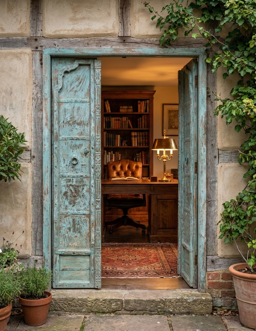 Mid century Rustic farmhouse decor