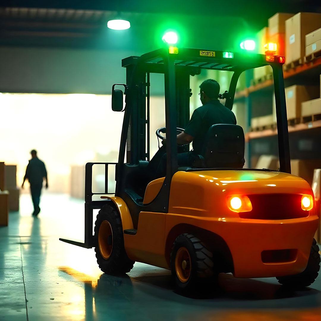 5 Common Installation Mistakes That Render Your Forklift Safety Lights Useless