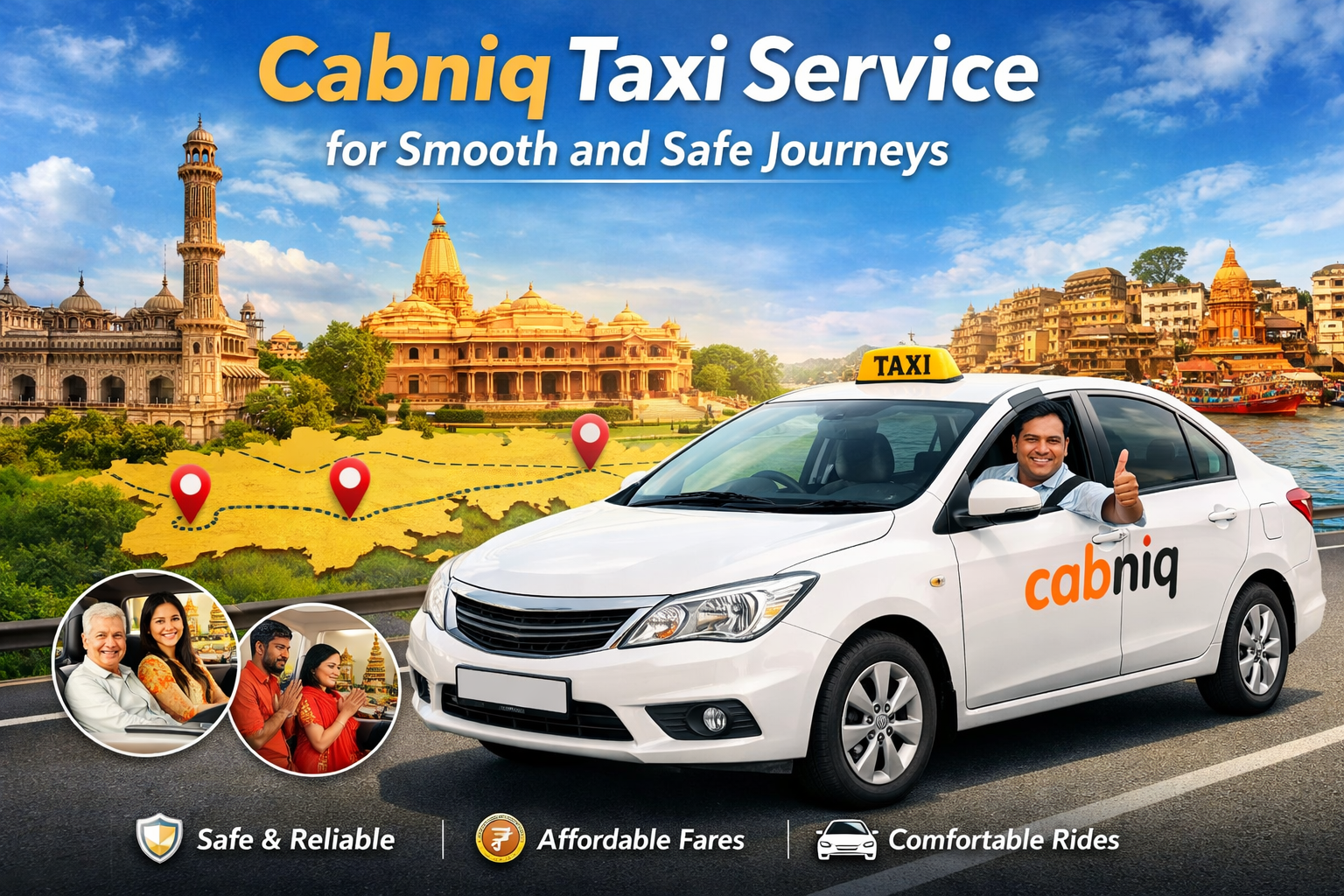 Cabniq Taxi Service for Smooth and Safe Journeys