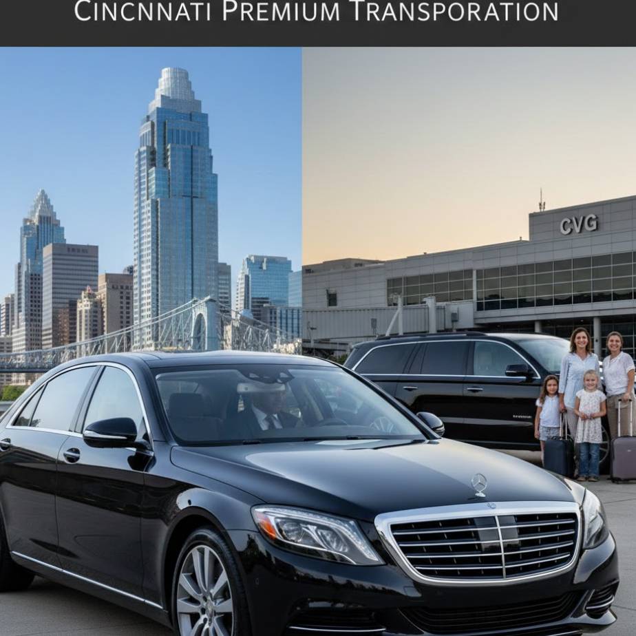 Luxury Black Car and Airport Transfers in Cincinnati